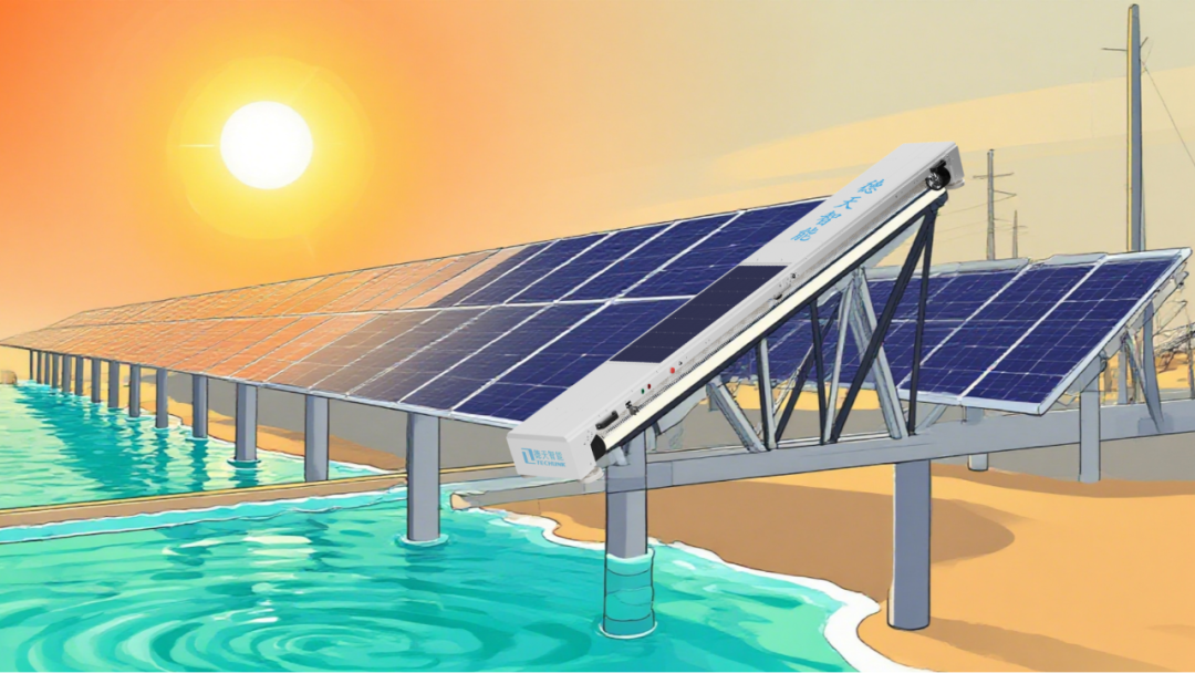 光伏电站清扫进化史：从一把拖把到智能机器人，我们走了15年